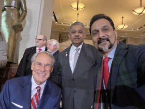 Tahir Javed attending the 2025 Presidential Inauguration of Donald Trump in Washington, D.C., representing the Pakistani community at a historic event.
